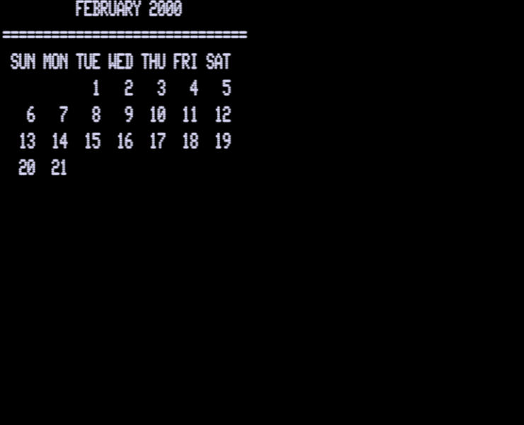 Screen shot